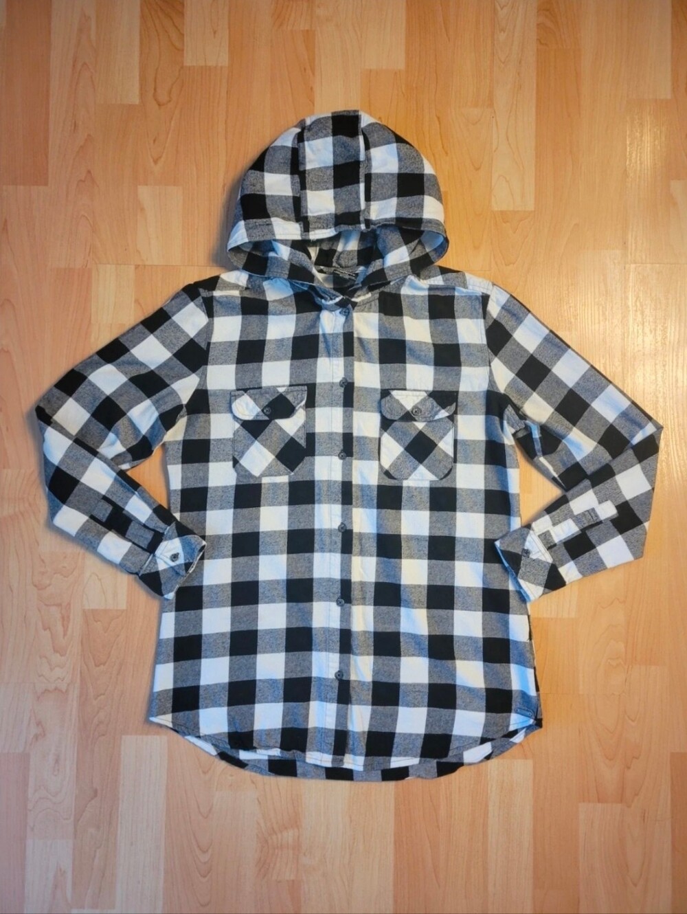 Firefly 'Astoria' hooded plaid shirt